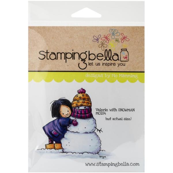 Stamping Bella Stamp Valerie with Snowman