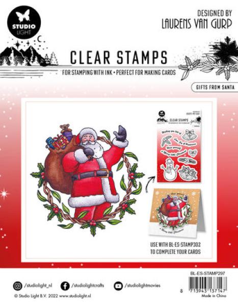 Studio Light Clear Stamp Gifts from Santa #297
