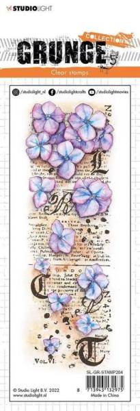 Studio Light Clear Stamps Hortensie Grunge Collection #204