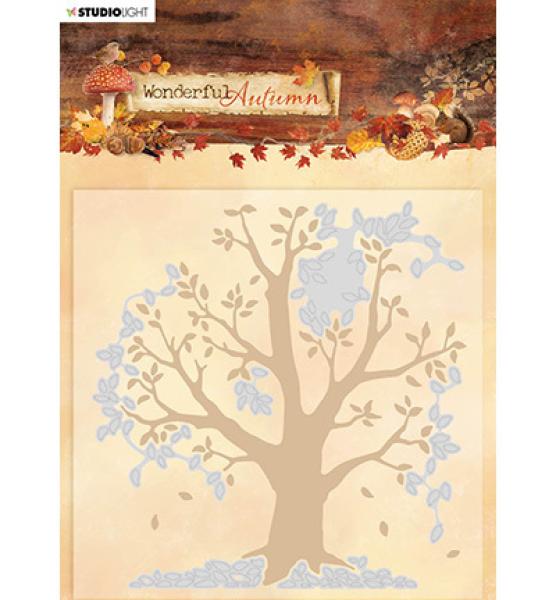 Studio Light Embossing Folder Die Cut Wonderful Autumn #05