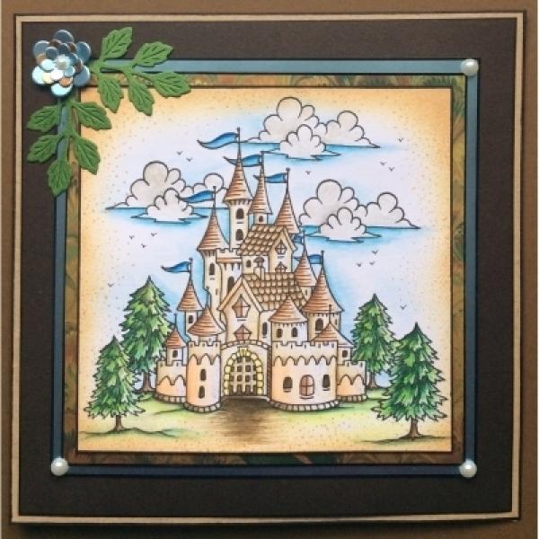 Sweet Dixie Clear Stamps Fantasy Castle