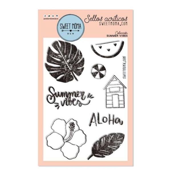 SALE Sweet Möma Clear Stamp Summer Vibes #81