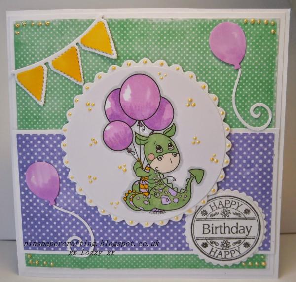 Sweet Pea Stamps Dragon Up