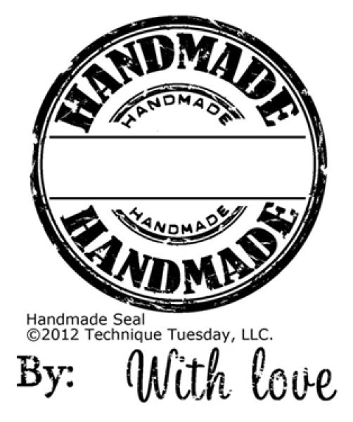 % Technique Tuesday - Handmade Seal Clearstempel