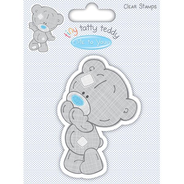 MTY Tiny Tatty Teddy Boy Clear Stamp Standing