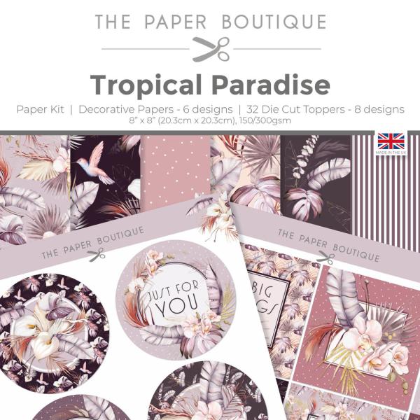 The Paper Boutique 8x8 Paper KIT Tropical Paradise #2025