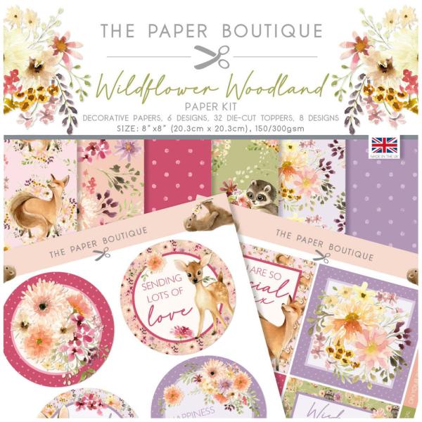 The Paper Boutique 8x8 Paper KIT Wildflower Woodland #1797
