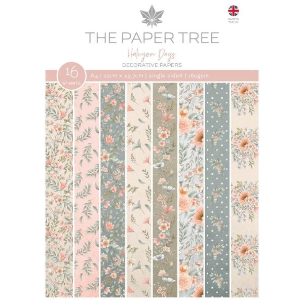 The Paper Tree A4 Decorative Papers Halcyon Days #1190