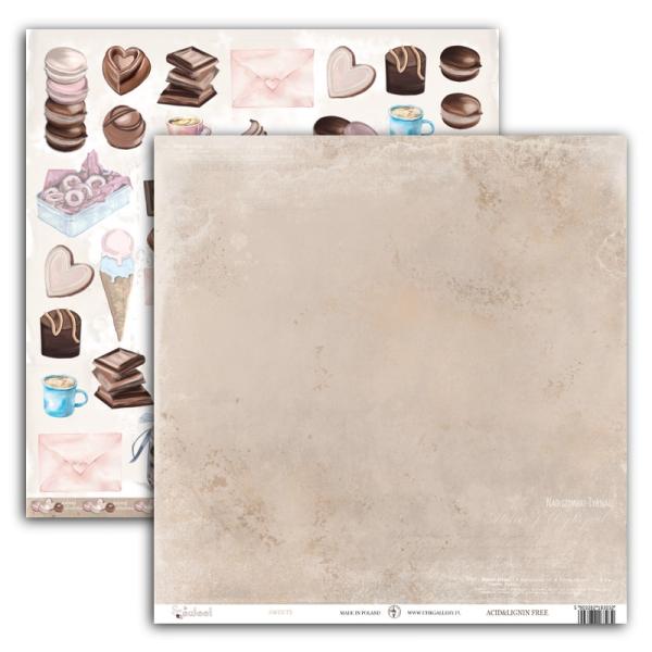 UHK Gallery 12x12 Paper Sheet So Sweet Sweets