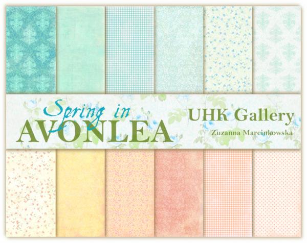 UHK Gallery 12x12 Paper Pad Spring in Avonlea