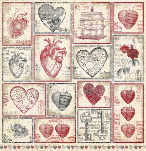 UHK Gallery 12x12 Paper Set Holmes in Love Valentine