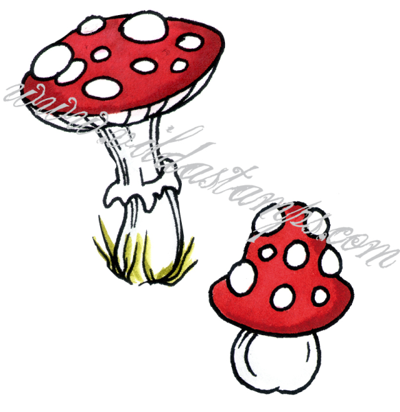 Vilda Stamp Mushrooms