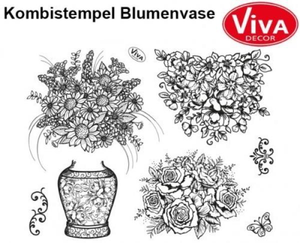 Viva Decor Stempel Blumenvase