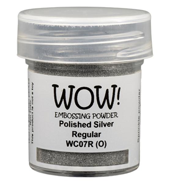 WOW Embossing Powder Polished Silver WC07R
