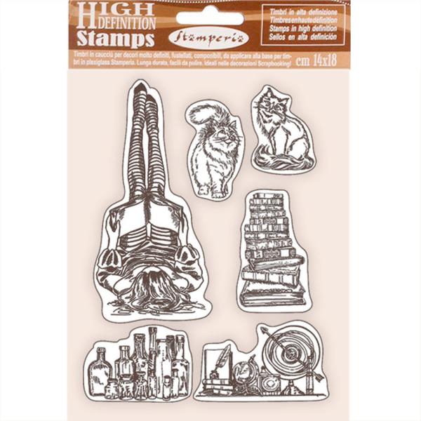 Stamperia Rubber Stamp Air Ship #WTKCC206