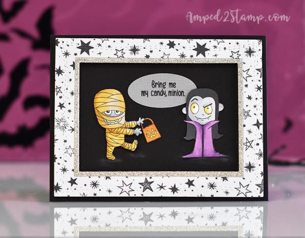 Whimsy Clear Stamps Set Halloweeners