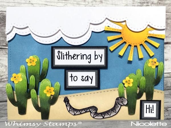 Whimsy Clear Stamps Set The Nope Rope