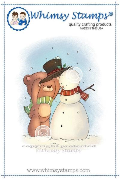 Whimsy Stamps Build a Snowman