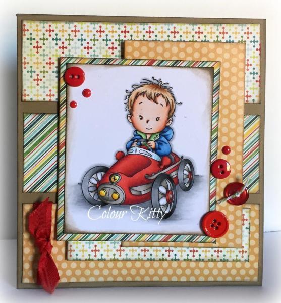 Whimsy Stamps Leon