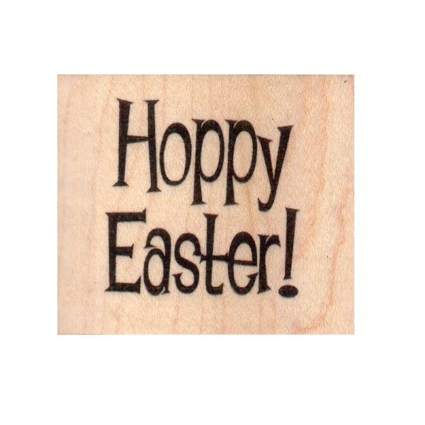 Whipper Snapper Wood Stamp Hoppy Easter! JR925