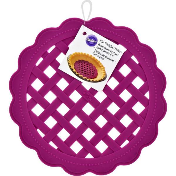 Wilton Silicone Pie Trivet and Weight #W7562