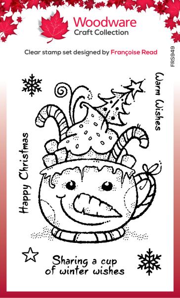 Woodware Clear Magic Stamp Frosty Cup FRS949