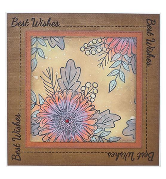 Woodware Clear Magic Bold Blooms Tracey JGS558
