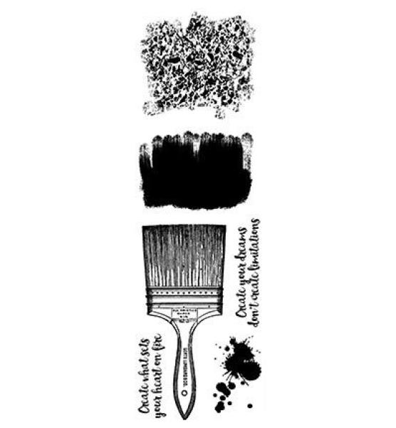 Woodware Clear Magic Stamp Creative Paintbrush FRS363