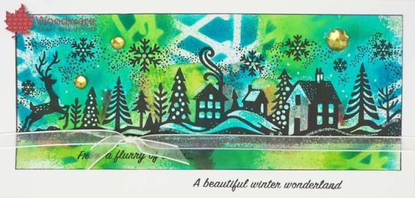 Woodware Clear Magic Winter Wonderland #FRS388