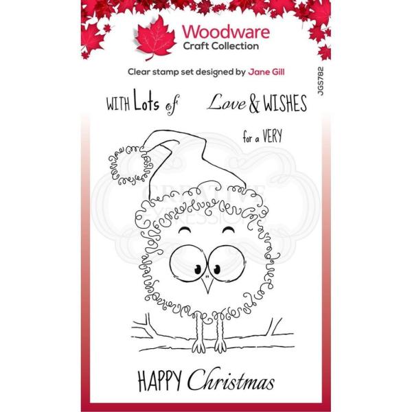 Woodware Clear Stamp Set Robin JGS782