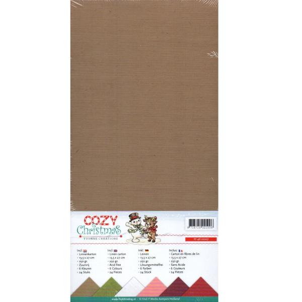 Yvonne Creations Cozy Christmas 135 x 270 mm Paperpack