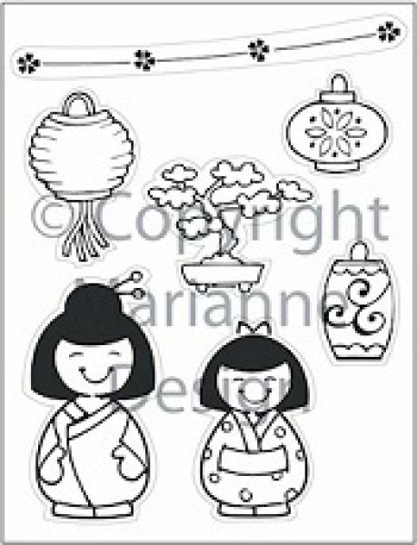 Eline´s Folklore Clear Stamp Orient ECO128