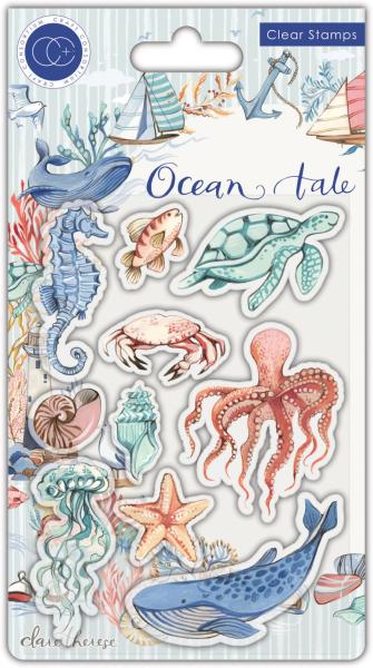 Craft Consortium Clear Stamp Sea Life #077