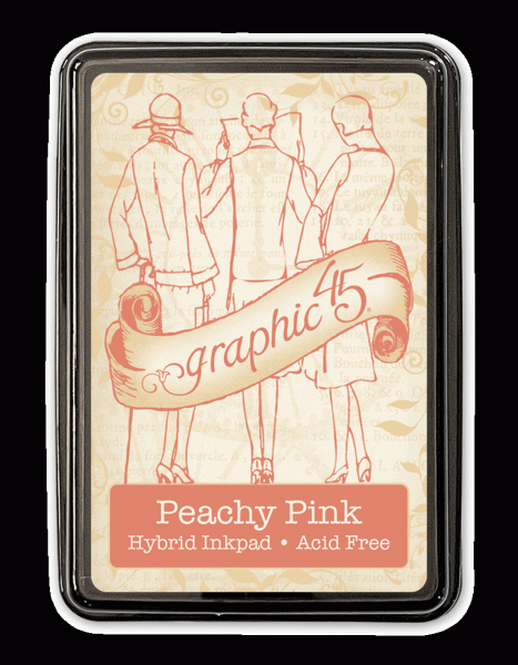 Graphic 45 Hybrid Inkpad Peachy Pink (4502391)