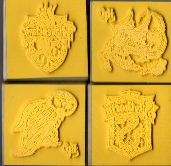 Harry Potter Holz Ministempel Scabbers #09