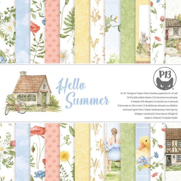 Piatek 13 Paper Pad 6x6 Hello Summer