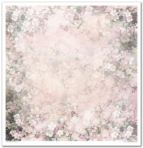 ITD Collection 12x12 Paper Pad Rosy Summertime #007