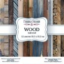 Fabrika Decoru 12x12 Paper Pack Natural Wood