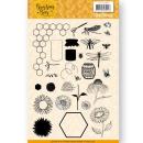 Jeanines Art Clearstamp Buzzing Bees #10028