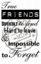 Marianne Design Clear Stamp True Friends #CS0900