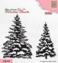 Nellie Snellen Clear Stamp Snowy Pinetrees CSIL018