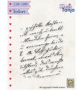 TXCS021 Nellie Snellen Texture Clear Stamps Writing