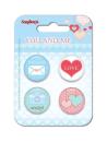 ScrapBerry´s Embellishments You and Me Two Hearts