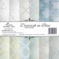 Preview: #997 Decorer 8x8 Paper Pad Damask in Blue