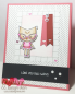 Preview: C.C Designs Clear Stamp Set Valentine Animals #0129