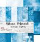 Preview: Craft O Clock 12x12 Paper Pad Basic Blue Mood #12