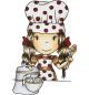 Preview: Paper Nest Dolls -Chef Angelina Cling Stamp