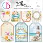 Preview: Ciao Bella 6x6 Vellum Paper Summer Breeze #005