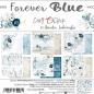 Preview: Craft O Clock 6x6 Paper Pad Forever Blue