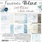 Preview: Craft O Clock 8x8 BASIC Paper Pad Forever Blue
